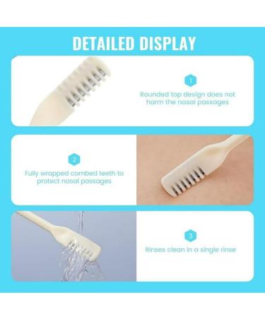 2024 2-in-1 Nasal Hair Cutter - Double Sided Manual Nose Hair Trimmer & Portable Ear Picker for Men & Women | International Shipping - Buy Online on GoSupps.com