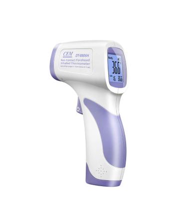 CEM DT-8806H, thermometer for forehead,No-Touch Forehead Thermometer for Adults and Kids,FDA CE ,Large LED Display and Gentle Vibration Alert (PT3)