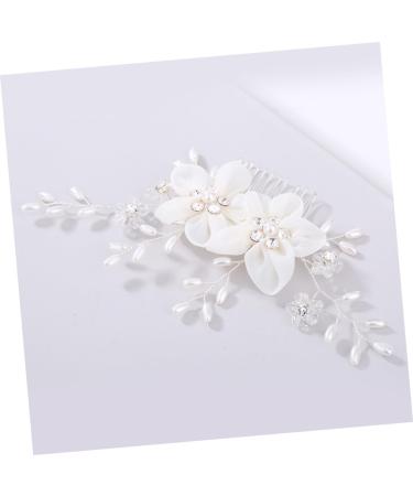 FRCOLOR Set of 3 Wedding Headpieces Wedding Hair Accessories Hair Accessories for Wedding Hair Combs for Brides Bridal Headbands Crystal Comb Accessories Headpiece White - Buy Online on GoSupps.com