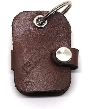 Shop Copter Farm Dog Brand Bag: Engraved Leather Collar for Dogs - Customizable Art & Real Leather | Unique Brown Rectangle Design - Buy Online on GoSupps.com