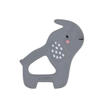 Noukie's elephant Beißring gray