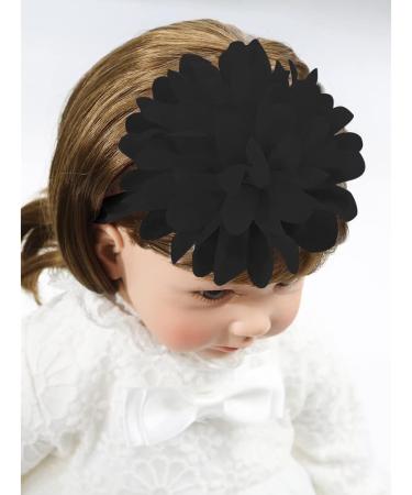 MACHSWON Baby Girls First Walking Shoes | Mary Jane Flats with Bow-Knot | Soft Cotton Anti-Slip Sole | Infant Girls Outdoor Shoes 12-18 Months (Black) - Buy Online on GoSupps.com