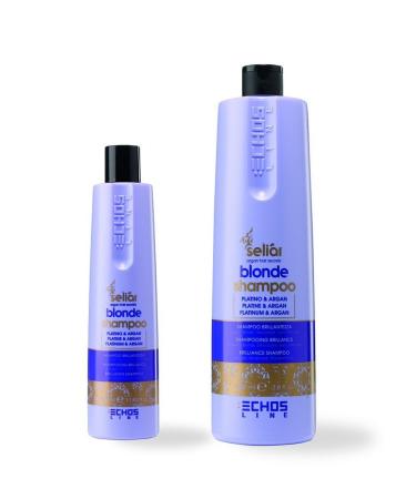 Echos Shampoo with shine blonde hair bleached 350 ml Seliar