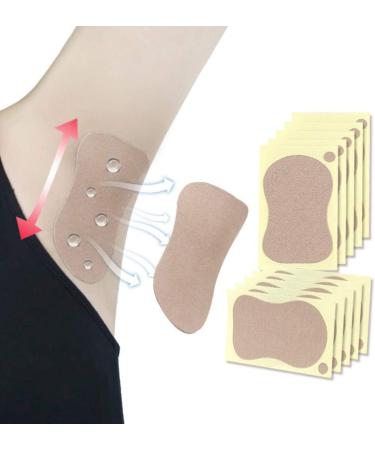 SUPVOX Underarm Sweat Pads Stickers - 10Pcs Disposable Adhesive Shield Guard for Women Men - Buy Online on GoSupps.com