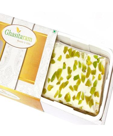 Ghasitaram Gifts Valentines Gift for Girlfriend/Boyfriend/Husband and Wife - Valentine Sweets - Irish Cashew Kiwi Cake Valentines Gift Irish Cashew Kiwi Cake