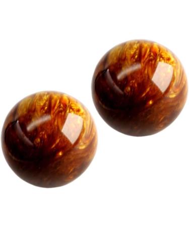 Healeeved Spiky Massage Balls - 4 Piece Wooden Roller & Hand Exercise Device for Muscle Relief & Trigger Point Therapy | International Shipping Available - Buy Online on GoSupps.com