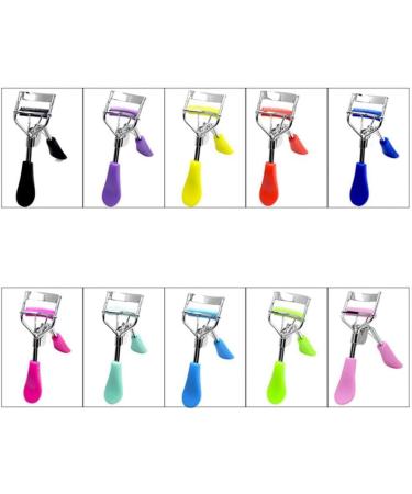 High Quality Aqua Blue False Eyelashes & Eyelash Curler | Fashion Makeup Tool for Women - Shop Internationally - Buy Online on GoSupps.com