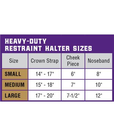 Weaver Leather Heavy-Duty Restraint Halter - Medium Black | Durable Equine Halter - Buy Online on GoSupps.com