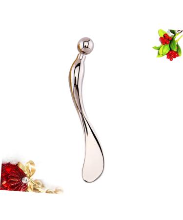 Buy Healeved Cream Spoon Facial Mask Applicator - Eye Cream Scoop & Anti-Wrinkle Wand - Silver Eye Spoon Tool for Flawless Skin - Buy Online on GoSupps.com