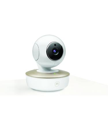 Motorola VM50G Baby Monitor Camera - 5 Color Display - Lullabies - Two-Way Communication - Night Vision - White/Gold - Buy Online on GoSupps.com