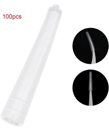 Milageto 4x 100x Tweezer Tip Covers | Portable Safety Covers for Pusher Eyelash Tweezers | Tool Parts Protection - Buy Online on GoSupps.com
