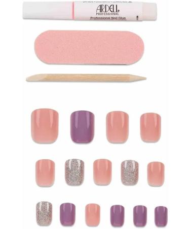 Ardell Nail Addict Premium Nails Pastel Pink & Purple - Buy Online on GoSupps.com