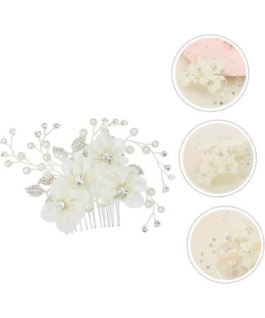 DOITOOL Hair Style 1 Pc Hair Comb Pearl Alloy Props Bride Hairdo - Buy Online on GoSupps.com