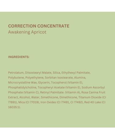 Pixi Beauty Correction Concentrate | Teinte: Awakening Apricot | Correcteur de Couleur Haute Pigmentation | Neutralise les Cernes et Lisse les Ridules | Pour Peaux Bronz es Fonc es | 1 2 g / 0 04 oz abricot - Buy Online on GoSupps.com