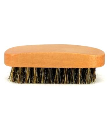 Shoe Brush Horsehair Shoe Shine Brushes with Horse Hair Bristles for Boots Shoes Leather Care Cleaning Brush for Suede Nubuck Boot Brush As Picture Show