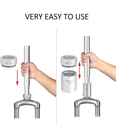 Bike Front Fork Crown Race Install Tool Kit for 1-1/8, 1-1/4, and 1-1/2 Tapered Forks - Buy Online on GoSupps.com