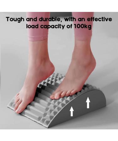 Kipida 2-in-1 Neck & Back Stretcher | At-Home Pain Relief Device for Neck & Back Pain - Gray - Buy Online on GoSupps.com