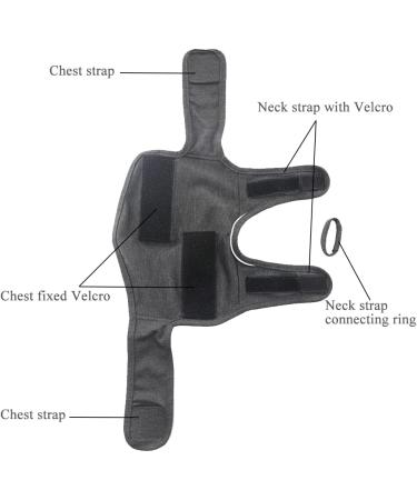QIYADIN Anxiety Relief Dog Coat - Breathable Small Dog Jacket for Anxiety - Size S - International Shipping - Buy Online on GoSupps.com