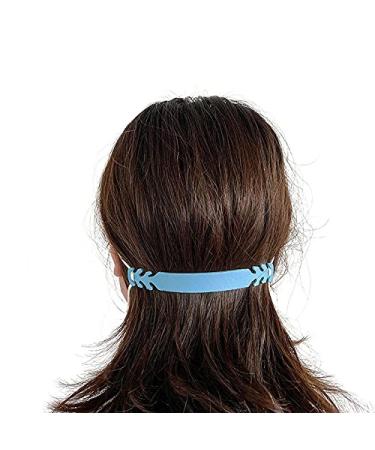 Shop Story Mask Blue Adjustable Extension Strap with Non-Slip Hooks Pack of 10