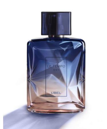 L'Bel Le Tempo Sky Eau de Toilette for Men Wood & Spices Notes 3 fl oz 90 ml