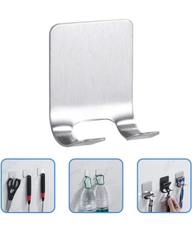 Lurrose Stainless Steel 6th Shaver Holder - High-Performance Bathroom Organizer & Shower Hook for Razors | Utility Storage Hooks - Buy Online on GoSupps.com