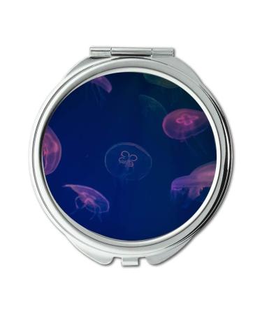 Mirror Compact Mirror aquarium biology close up pocket mirror portable mirror