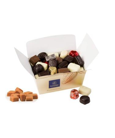 Belgian Chocolates Luxury Leonidas Belgian Chocolates Free Fudge Slab Assorted Gift Box (500g Ballotin)