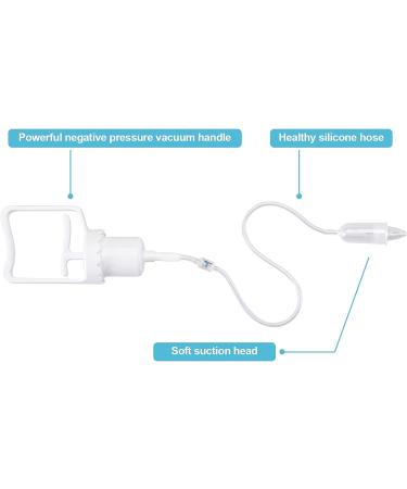 Uxoz Nasal Aspirator for Baby  Quiet Nose Sucker  Nose Aspirator for Toddler  Comfortable Nose Suction with Powerful Negative Pressure Handle - Buy Online on GoSupps.com