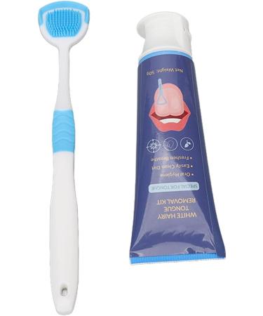 Anggrek 2PCS Tongue Scraper Set - Refreshing Oral Cleaning Brushes for Bad Breath & Halitosis - International Shipping - Buy Online on GoSupps.com