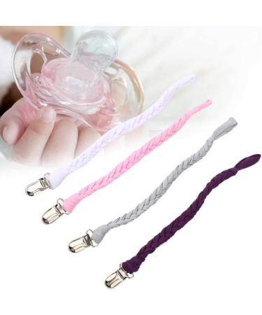 Baby Clip DIY Universal Braided Chain - Anti-Lost Bottle Leash & Infant Safety Holder for Boys & Girls - Buy Online on GoSupps.com