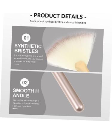 Beavorty 4 Sets Makeup Brush Fan Makeup Brush Blush Brush Highlighter Blush for Cheeks Makeup Tools Powder Makeup Brush Powder Brush Facial Sector Supplies Paint Woman - Buy Online on GoSupps.com