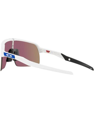 Oakley Men's Oo9463 Sutro Lite Rectangular Sunglasses - Matte White/Prizm Sapphire - Buy Online on GoSupps.com