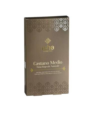 isha cosmetics Medium brown - plant-based powder tint - dermatologically tested and nickel 1 ppm - vegan - 100 g