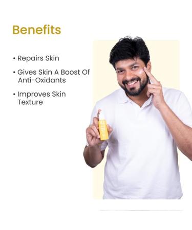 Vitamin C Moisturizer for Glowing Skin | Hydrates & Brightens | Matrixyl 3000 | Non Comedogenic | 50 gm | Ideal for Men & Women | Shop Internationally - Buy Online on GoSupps.com