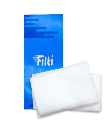 Filti PM 2.5 Face Mask Filter - Nanofiber Filter Technology Filter Face Mask Material, Lightweight Material, Breathable - 100% Made in USA)