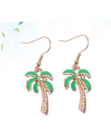 NOLITOY Women's Green Dangle Earrings - Miss Beautiful Women's Ear Jewelry - Buy Online on GoSupps.com