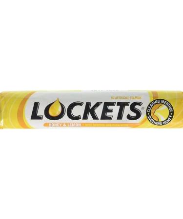 Lockets - Pastilles menthol es - go t miel et citron - lot de 3 sticks de 41 g - Buy Online on GoSupps.com