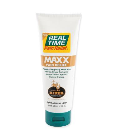 Real Time Pain Relief MAXX Pain Relief 5oz Tube 5 Fl Oz (Pack of 1)