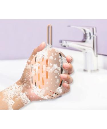 Travel Makeup Sponge Blender Case - 2 in 1 Holder & Cleaner | Washable Silicone & Detachable Hook | Breathable Design for Clean Cosmetics - Buy Online on GoSupps.com