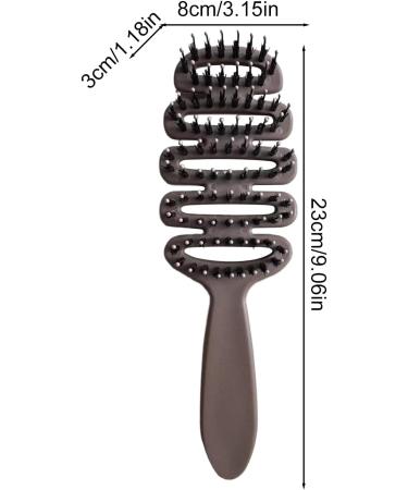 Boar Bristle Paddle Brush Antistatic Hair Brush for Men Wooden Paddle Head Massager Frizz Control Care Brush for Women Relaxing Hair Arrow Tool for Daily - Buy Online on GoSupps.com