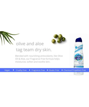 Kiss My Face Moisturizer Spray Fragrance-Free 6oz - Buy Online on GoSupps.com