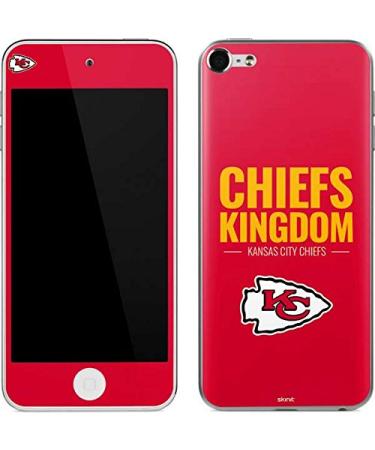 Skinit Decal MP3 Player Skin Compatible with iPod Touch (6th Gen 2015) - Officially Licensed NFL Kansas City Chiefs Team Motto Design