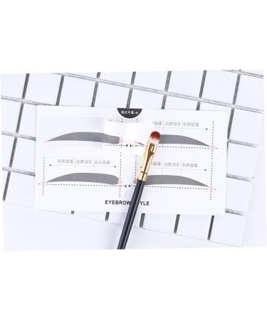 Beatifufu 2 Makeup Stickers Easy Eyebrow Stencil Tool Stickers Makeup Kit Eyebrow Sticker Template Simple A607 - Buy Online on GoSupps.com