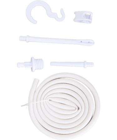 Home Klistier Bag Kit with Hose & Clamp - Silicone Shower & Enema Combo 2L for Intestinal Cleansing (Red) - Buy Online on GoSupps.com