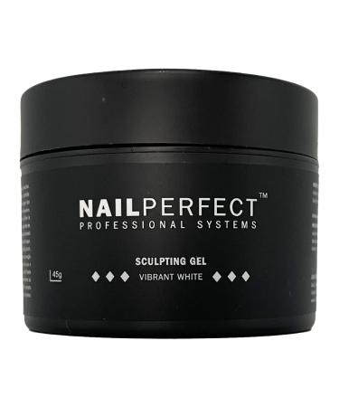 NailPerfect Nail Perfect - LED/UV - Sculpting Gel - Vibrant White - 45 g