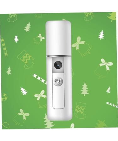 Beavorty Mini Face Spray Instruments 1pc Nano Mist Sprayer Nano Facial Mister Steamer Eyelash Extensions Cold Spray Hydrating Instrument White Mist Sprayer 11.5*3cm White - Buy Online on GoSupps.com