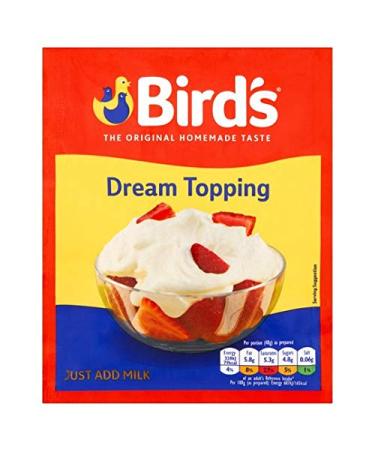 Birds Dream Dessert Topping Mix 6 x 36gm Sachet