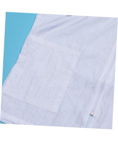 Ipetboom 1pc Salon Robes Smock Waetrproof Work Clothes Mens Overalls Hair Salon Clothes Jackets for Women Fashion Short Sleeve Jacket for Women Mens Jackets Print White Clothing - Buy Online on GoSupps.com