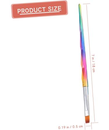 FRCOLOR Sequin Eyelashes nail brush Nail Design gradient nail painting brush cuticle nail cleaning brush nail liner Polish Nail Brush Nail Painting Pull copper Essential Oil Car Freshener - Buy Online on GoSupps.com