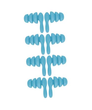 4 Pairs Soundproof Earbuds Swimming Earplugs Soundproof Earplugs Studying Earbuds Waterproof Earbuds